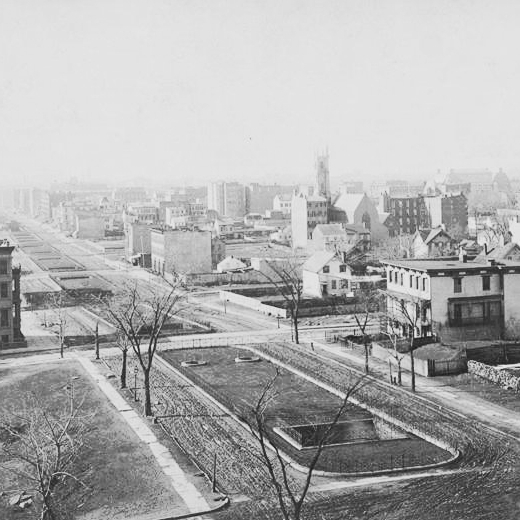 View from roof of George Ehret home at Park Ave and 94 St Looking west.jpg