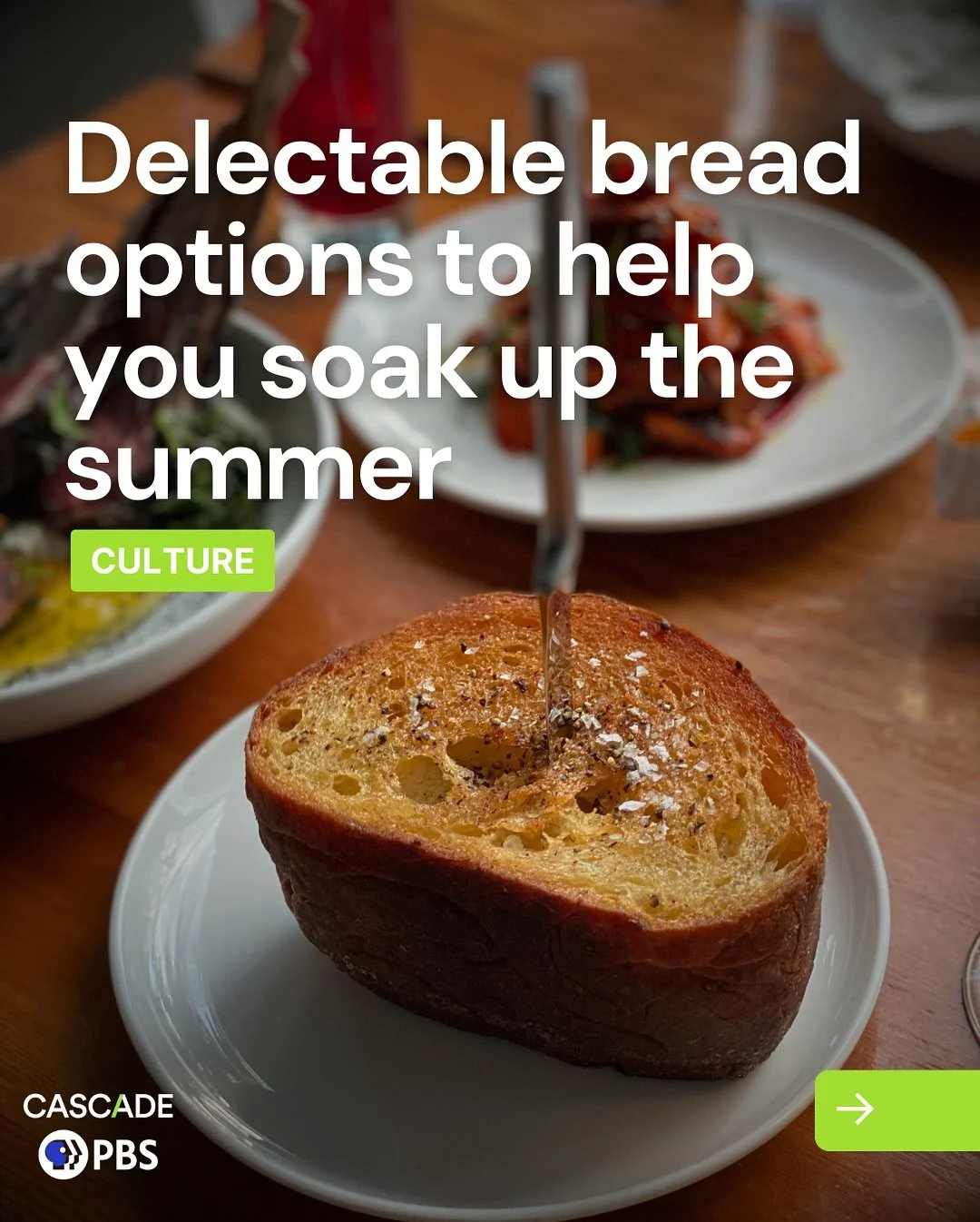 We&rsquo;ve always believed our bread should be more than a side&mdash;it&rsquo;s an experience. 🥖✨

A huge thank you to Cascade PBS and Rachel Belle, editor and host of Your Last Meal and The Nosh newsletter, for capturing our &ldquo;butter sponge&