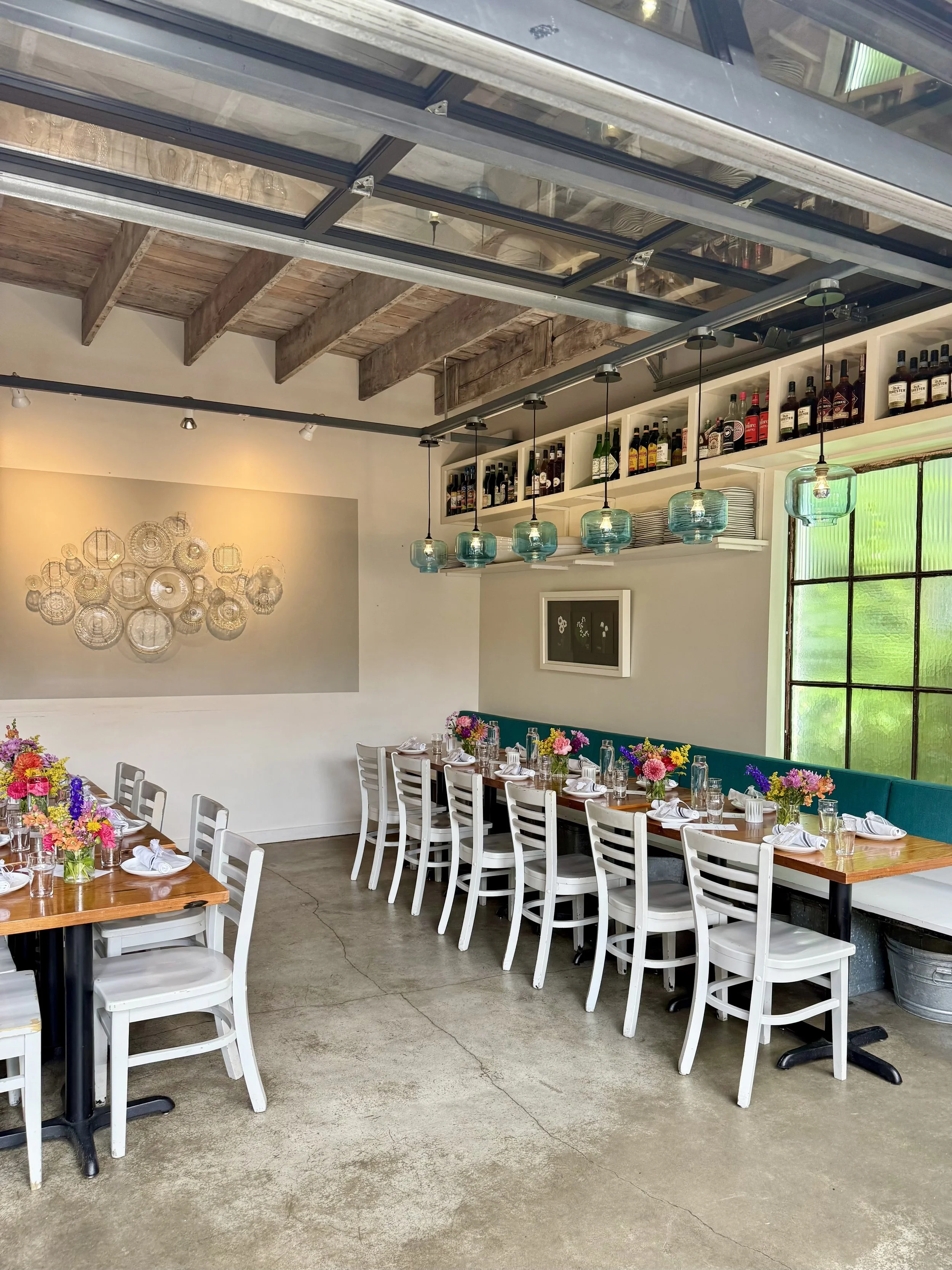 jenny party studio two rows of tables.jpg