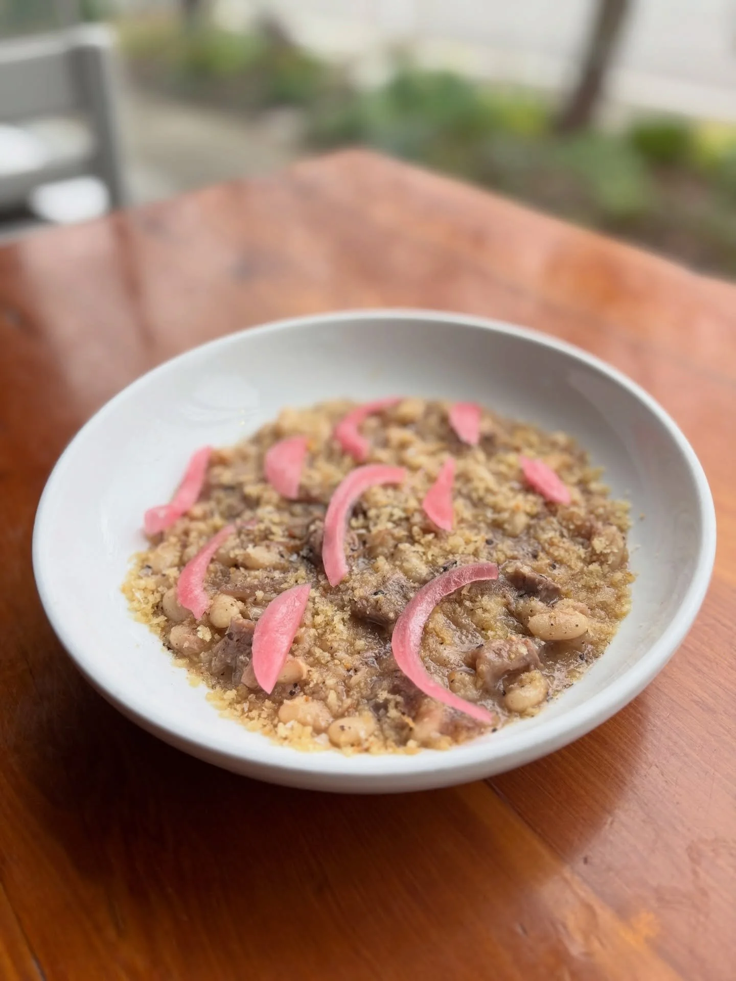 Grey skies, a little drizzle, and the kind of day that calls for something warm and comforting. 🤍

Join us for a meal that leans into the season &mdash; rich, cozy, and meant to be savored:

&bull; Charred Cabbage &amp; Mushrooms &mdash; soubise, bo