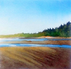 More from the coast... 5x5" #1 SOLD