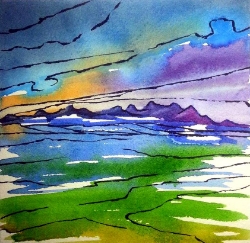 Watercolour markers & paint... #7