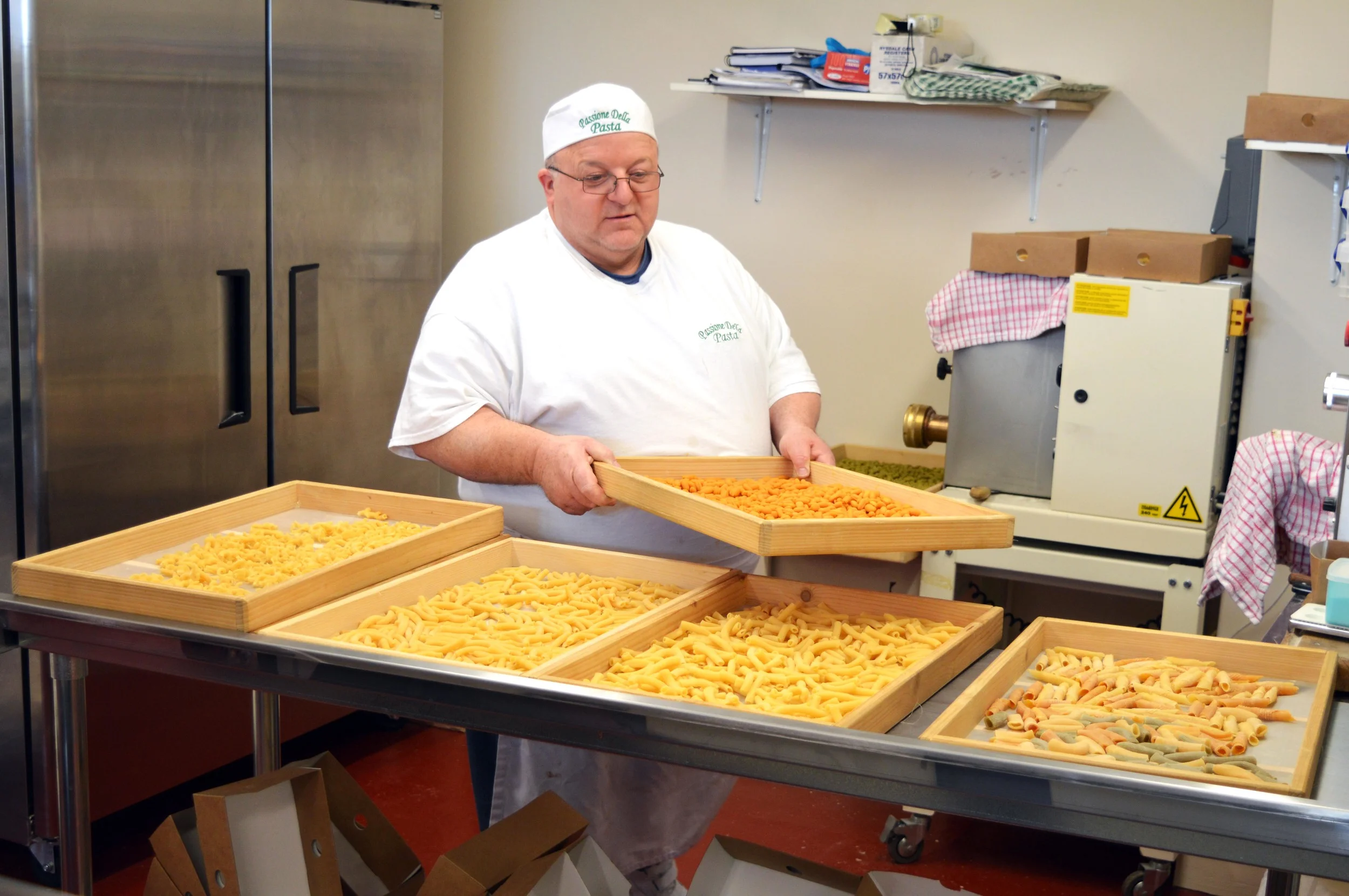 Aldo at Passione della Pasta