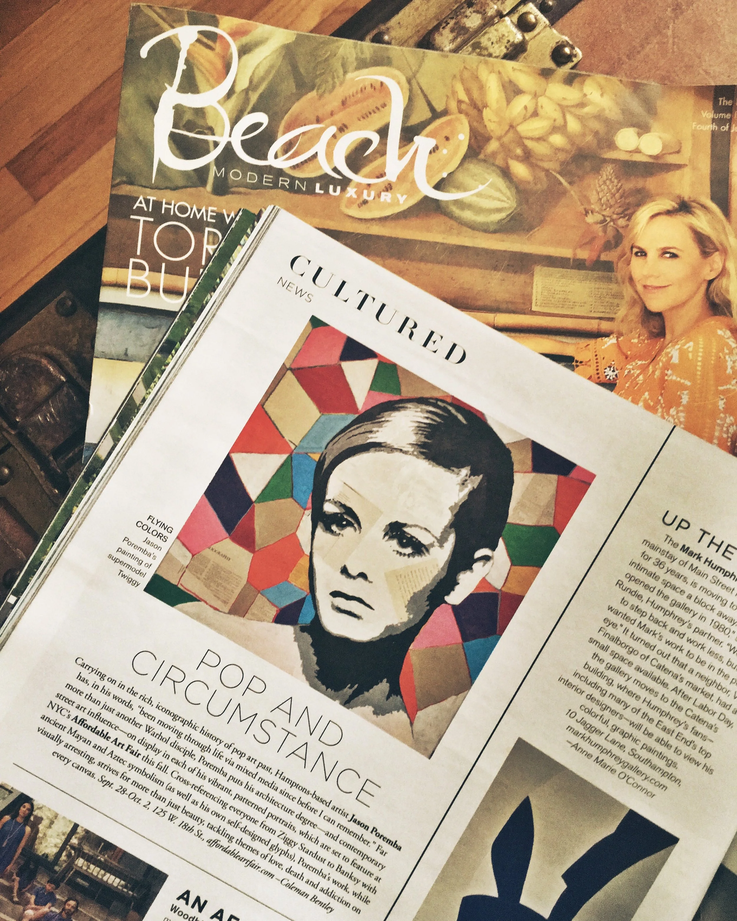 A big thanks to Beach Magazine for featuring me in their latest issue. Go pick up a copy and find me on page 52! 
