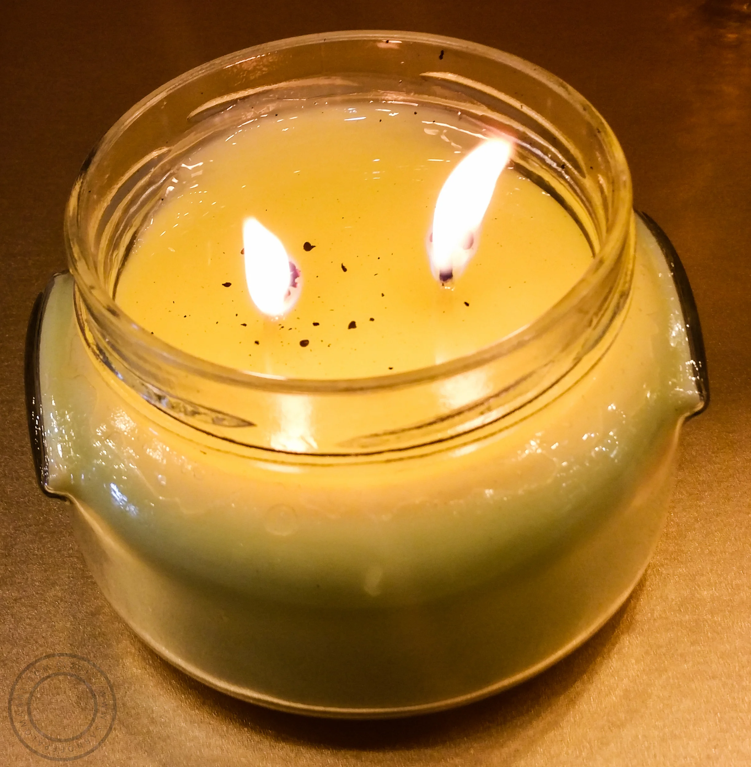Large Tyler Candle in the scent Limelight-$22