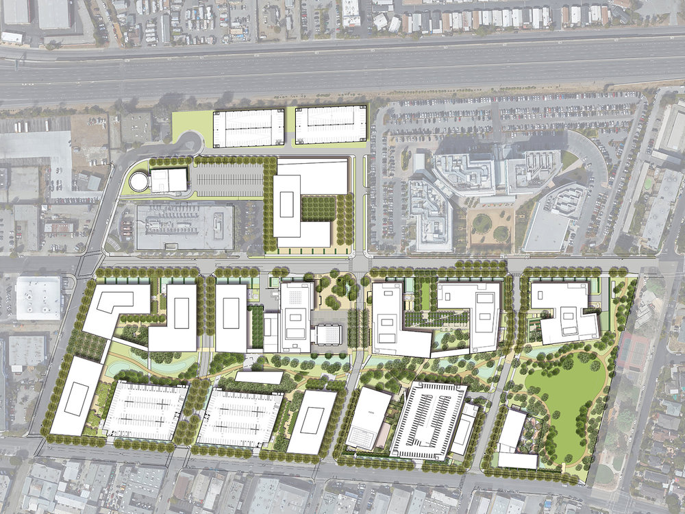 Master Plan for new Redwood City Campus
