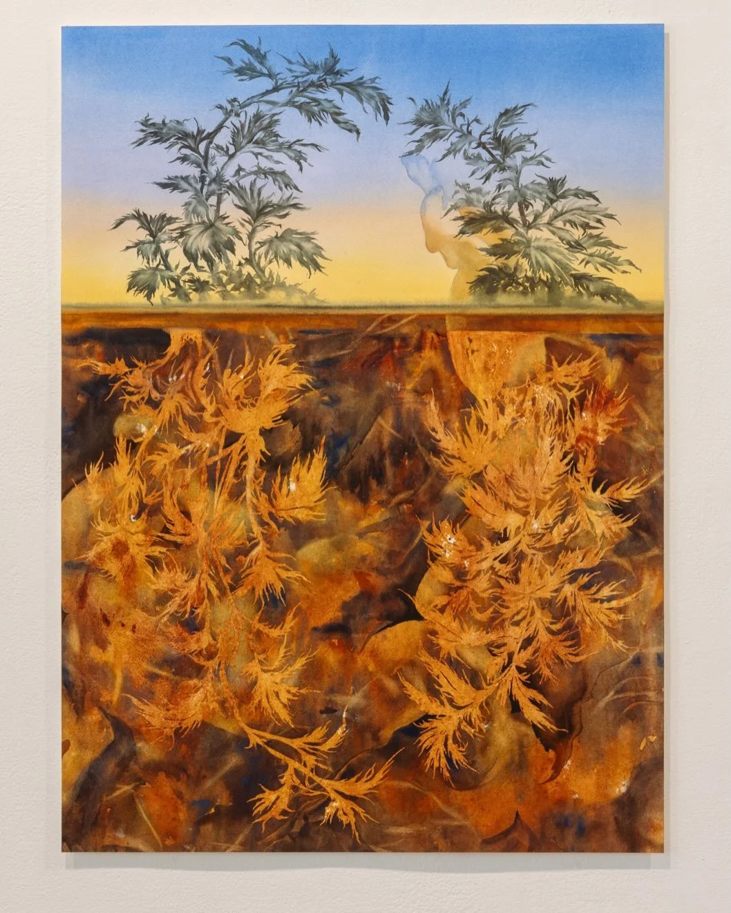 An homage to deep roots and the world under our feet. On view @soilart in Artemisia Rescue: Across Time and Place through May 30. 
Curated by snezana saraswati petrovic &amp; quinn mcnichol

A collaboration between SOIL Artist-Run Gallery (Seattle) a