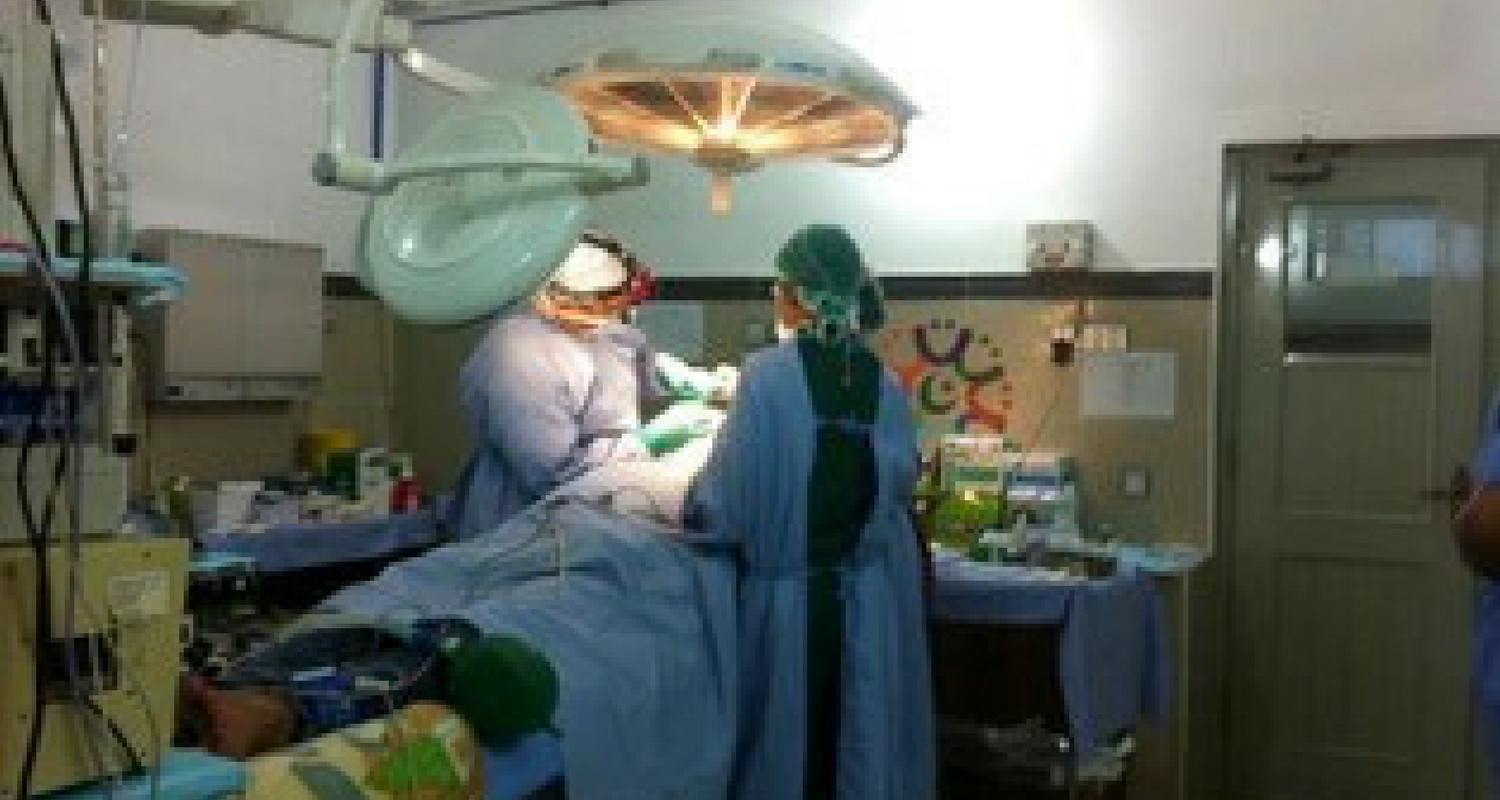 Operations will begin at the Cleft Hospital this evening