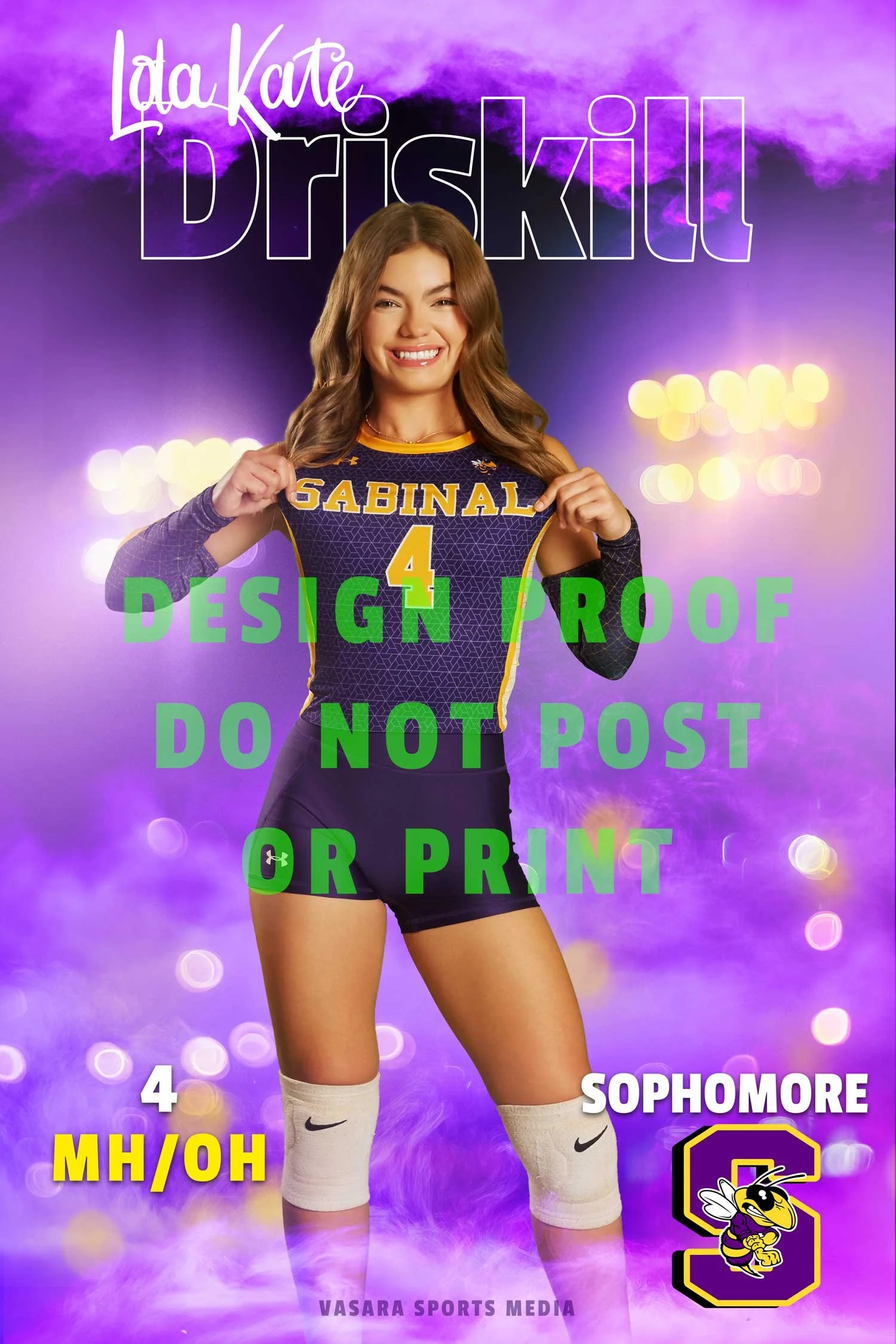 Adopt a Yellowjacket Sponsorship - Varsity Volleyball Player