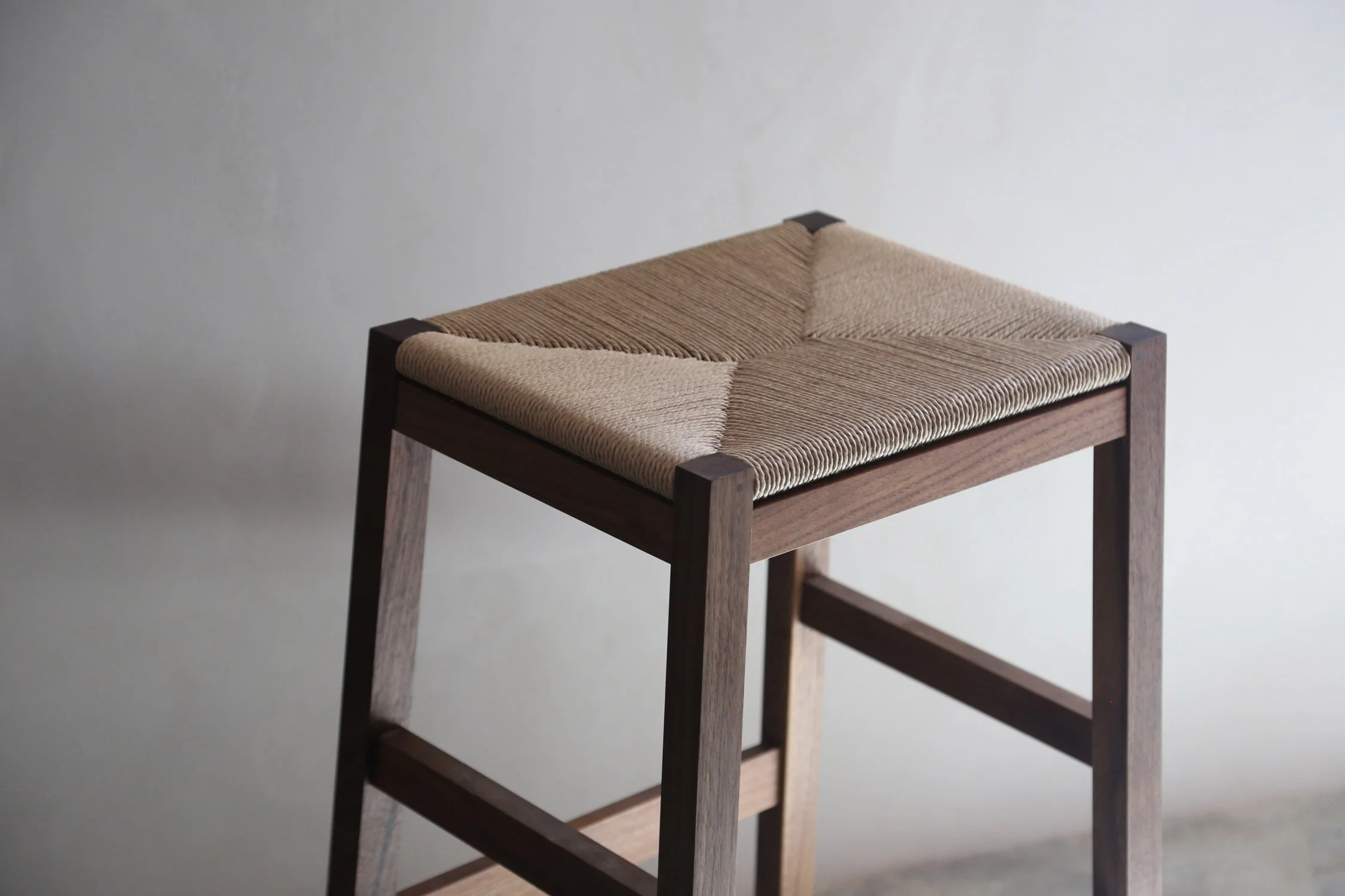  oiled walnut + natural danish cord 