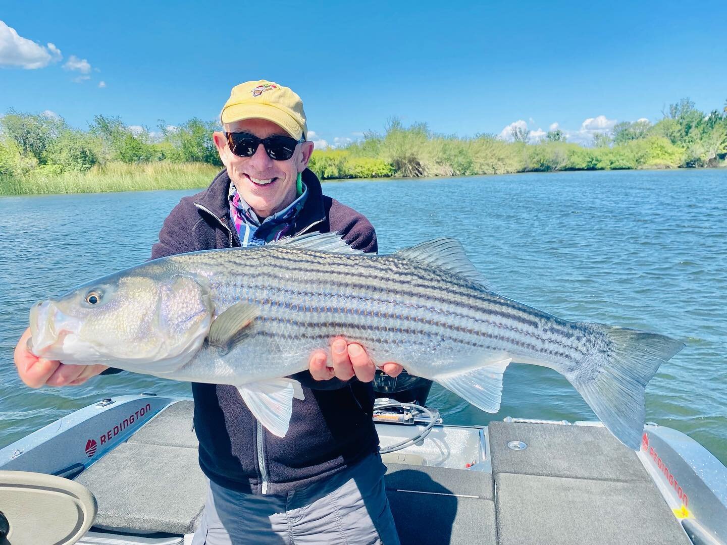 The wind has been a challenge this Spring but guests have risen to that challenge! @redingtongear @rioproducts @sageflyfish @costasunglasses @simmsfishing @calbassunion @grundens @yeti @traegergrills