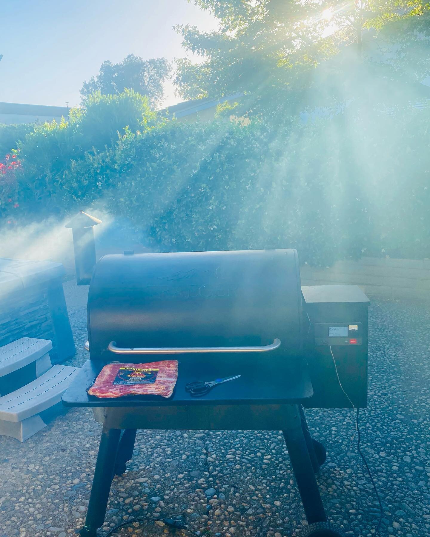 Smokey time! 💨 @traegergrills Just a little preparation for @costabassnfly later this week! @costasunglasses @costa_norcal Should be a fun time out at @sugarbarge 🎣