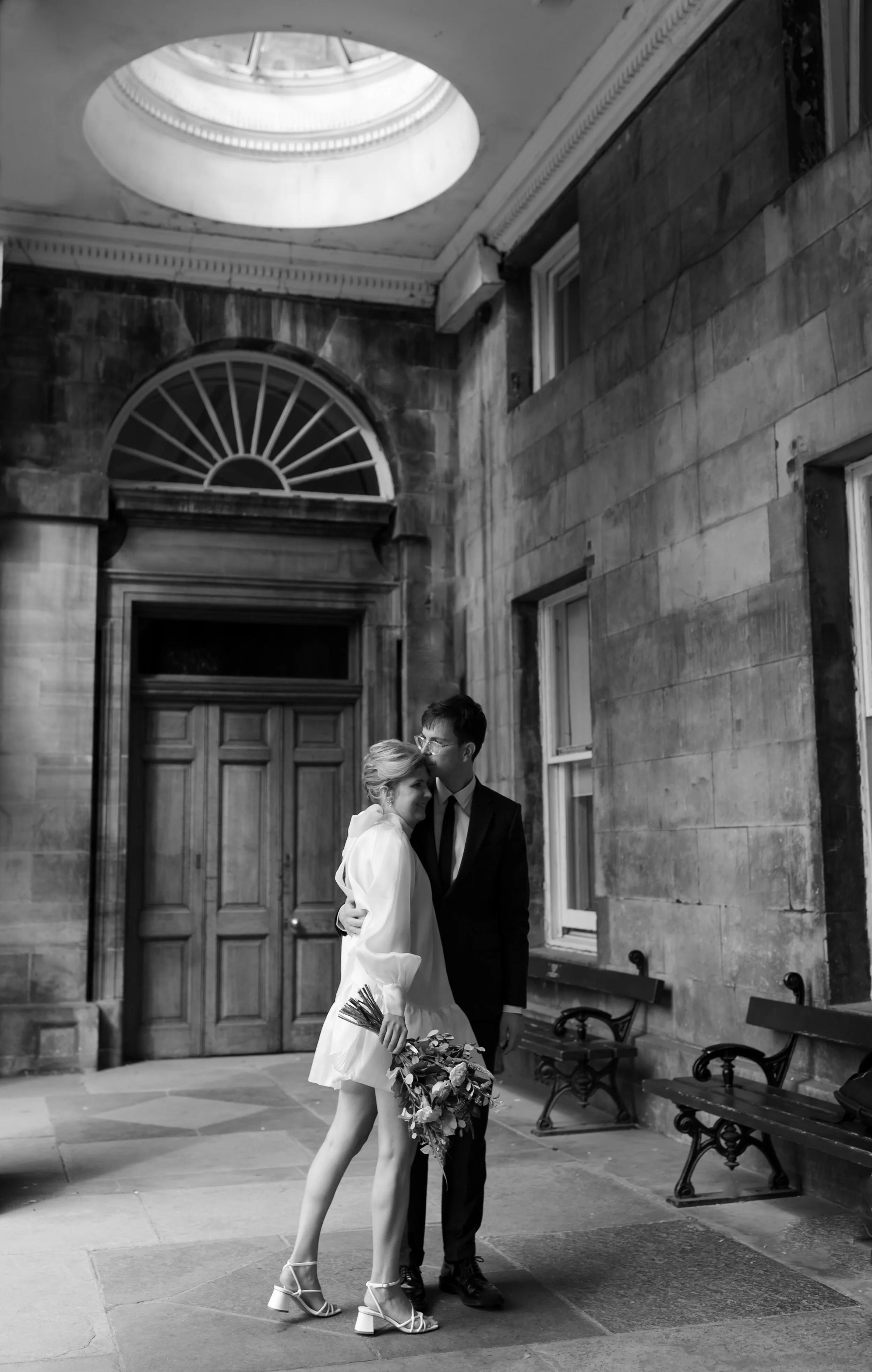 City Chambers Edinburgh Elopement Edinburgh Wedding Scotland Wedding Photographer Melody