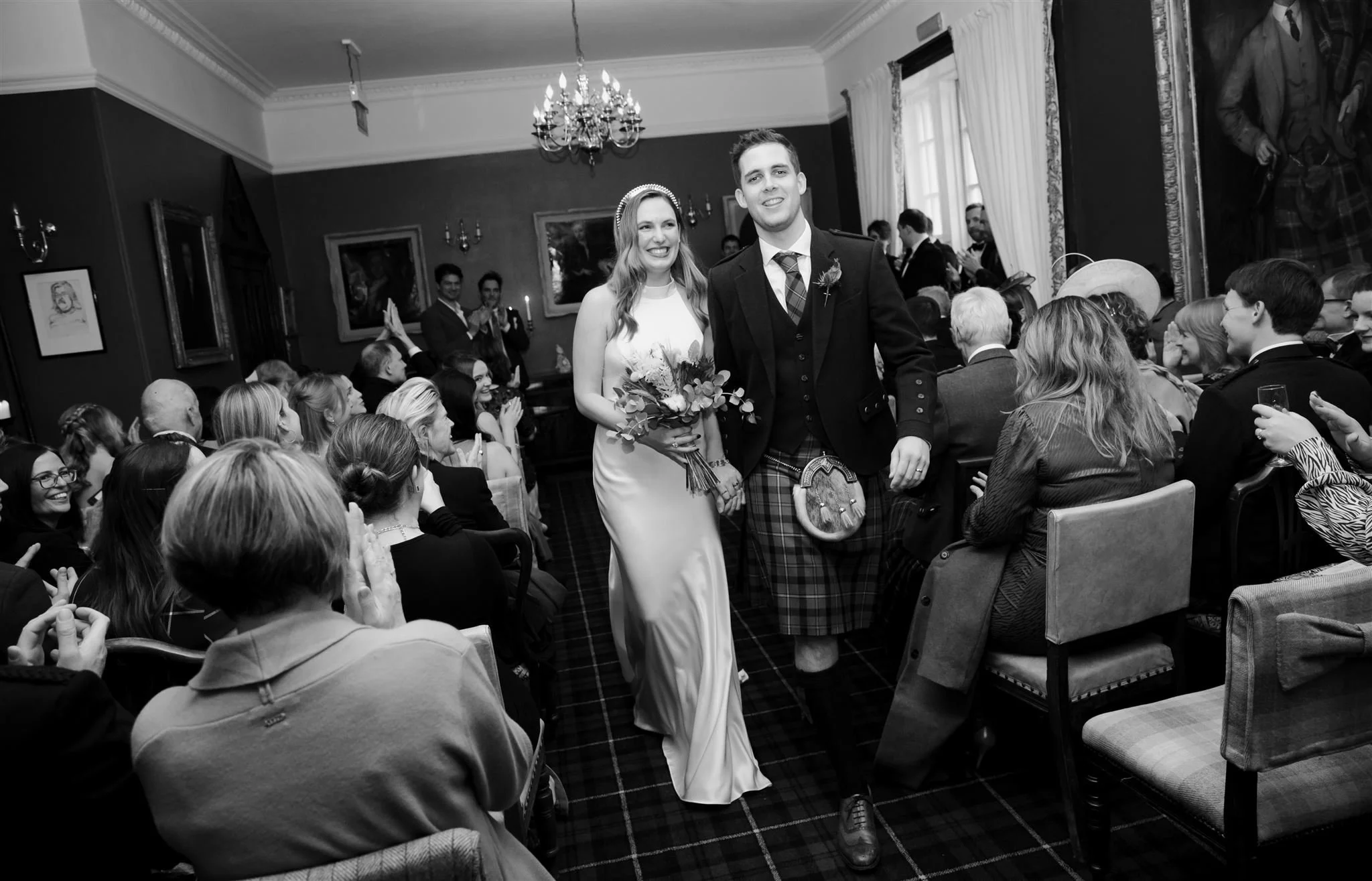 A Romantic Country House Wedding in Scotland Lunga House Estate