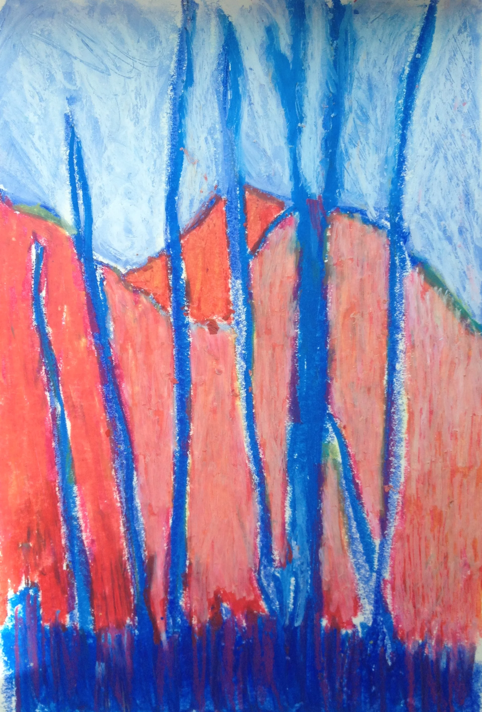 Aspens with Mountains