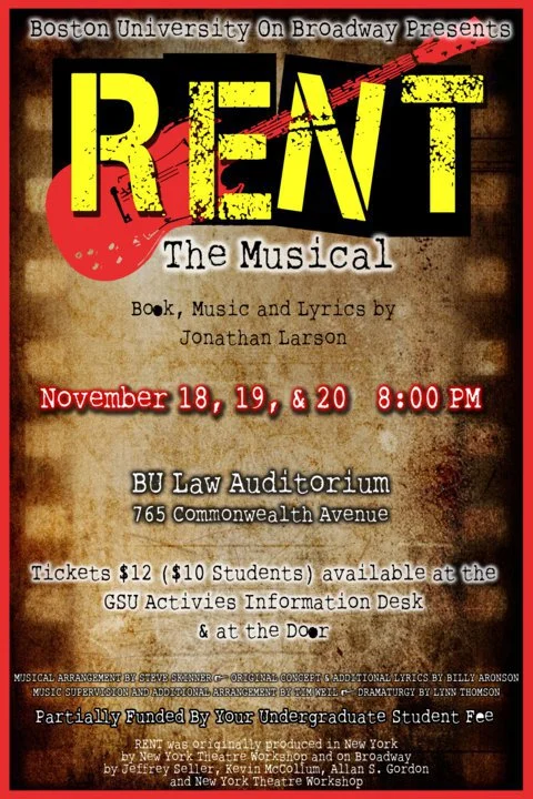 "Rent" Fall 2010