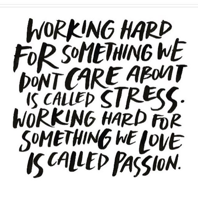 Passion. What are you willing to do? ❤️