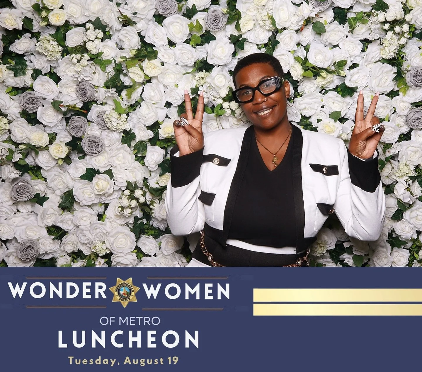 Still on a high from the LVMPD Foundation&rsquo;s Wonder Women of Metro event at the JW Marriott in Summerlin 💫 No, I didn&rsquo;t host - I&rsquo;m a full-time event manager! I did sing the anthem though! Last minute call out means JayBee on the job