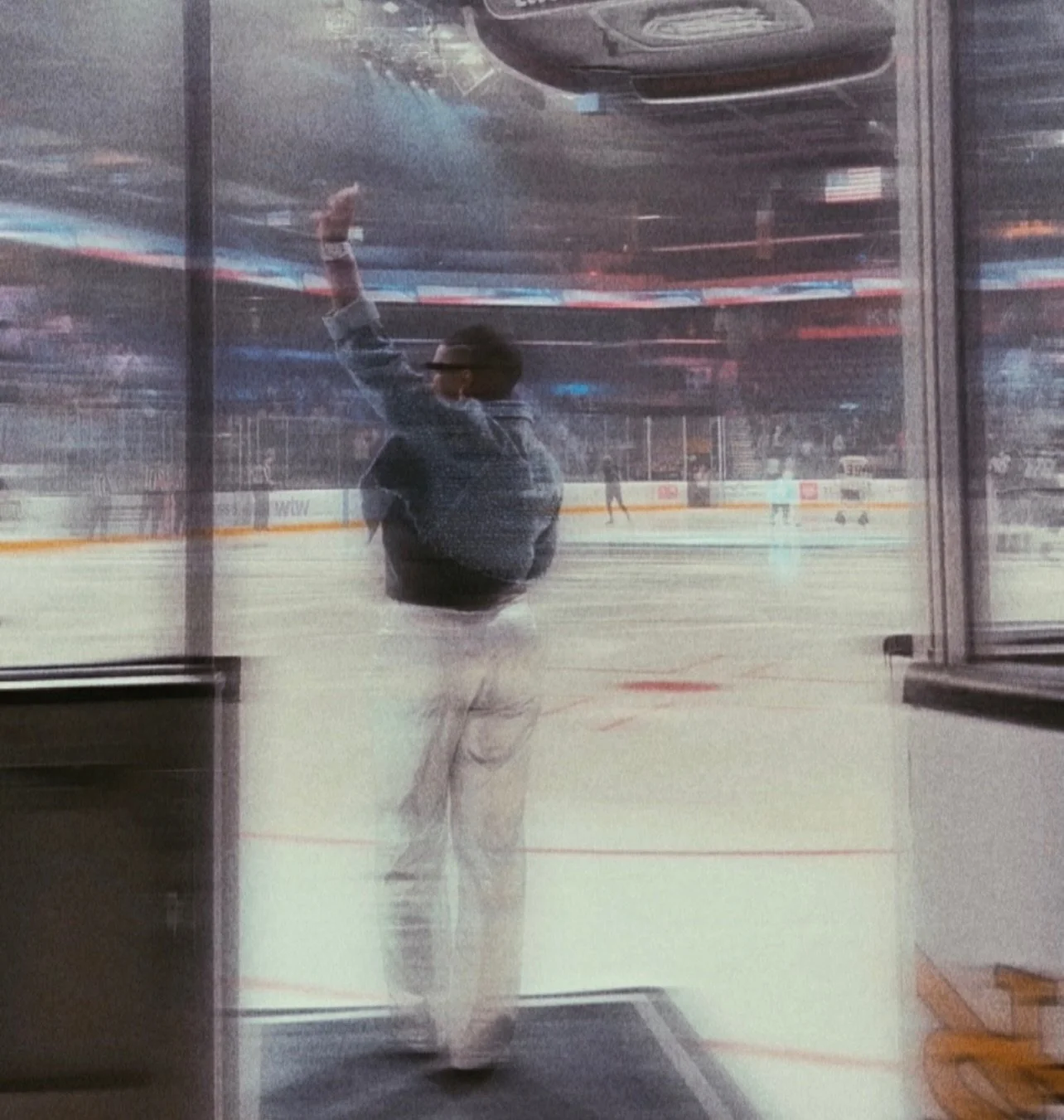 Not sure if you would even understand how amazing the last three months have been for me. First time on the 🧊!!! 

But this moment right here, to be able to sing in front of the Henderson Silver Knights fans, staff, and team was a moment I will neve