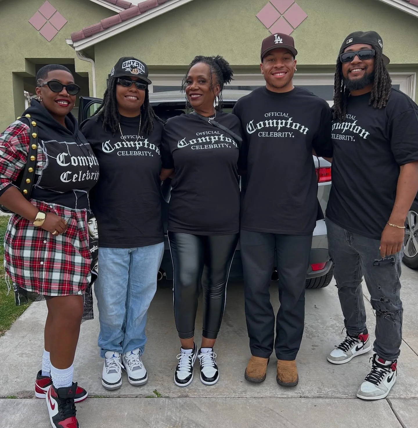 This look was one of one &mdash; created with intention, love, and Compton pride. 🤍✨

For the Compton Christmas Parade, I had the honor of collaborating with BAMN on a custom piece that blended his signature style with @ComptonCelebrity elements tha