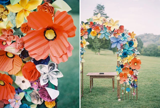 5 Creative Ceremony Backdrops