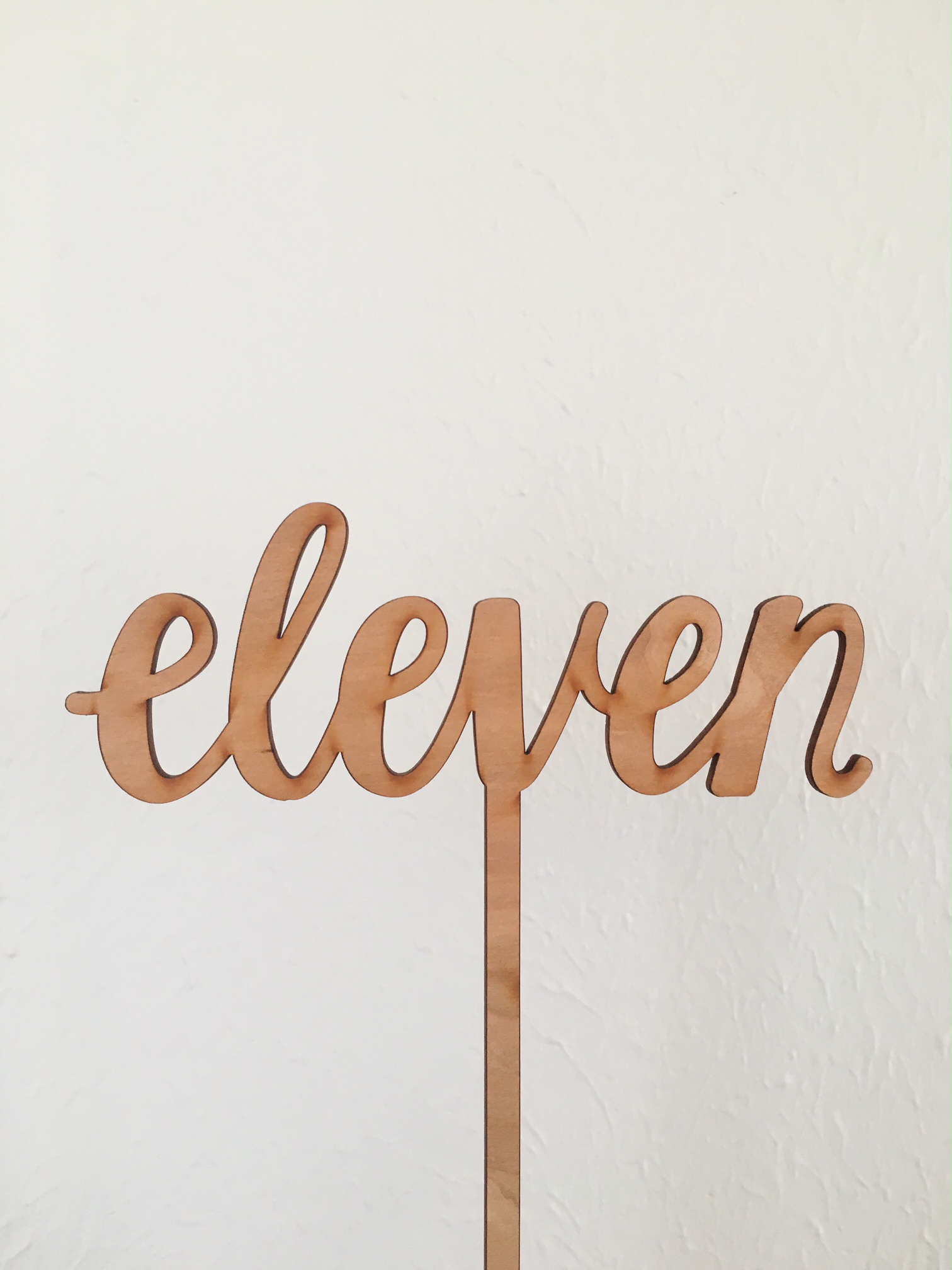 WOODEN TABLE NUMBERS (20)