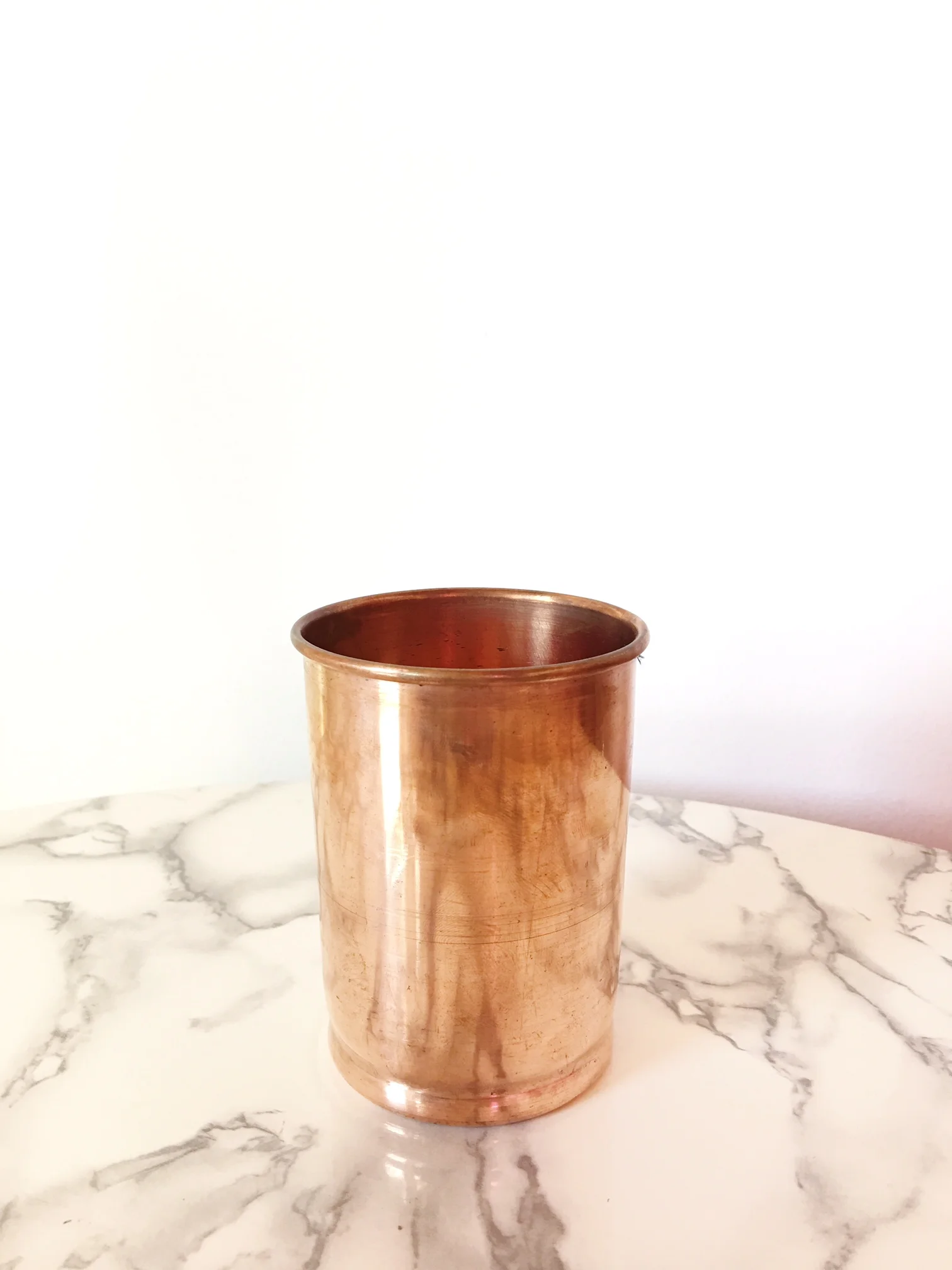 COPPER MUGS (4)