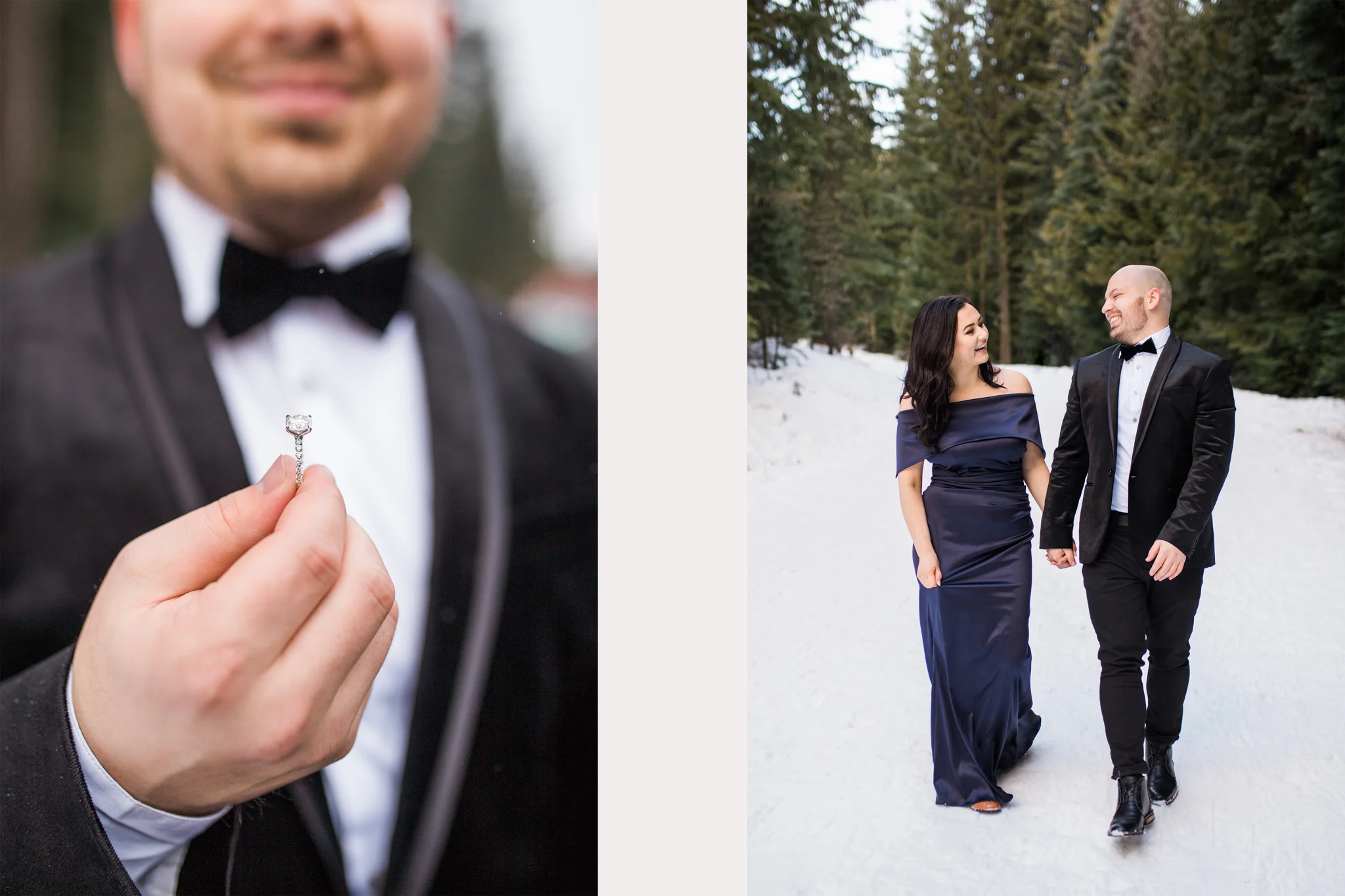 Romantic Trillium Lake Mt Hood, Oregon Engagement Session.jpg