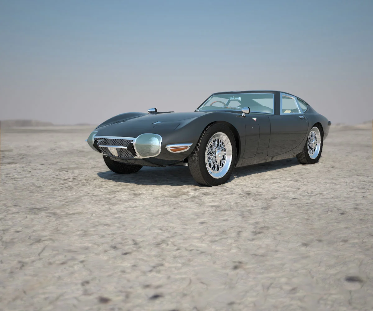 Classic Toyota Render