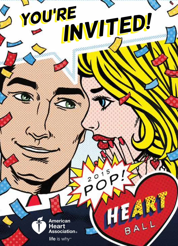 AHA Heart Ball 2015 - Invitation