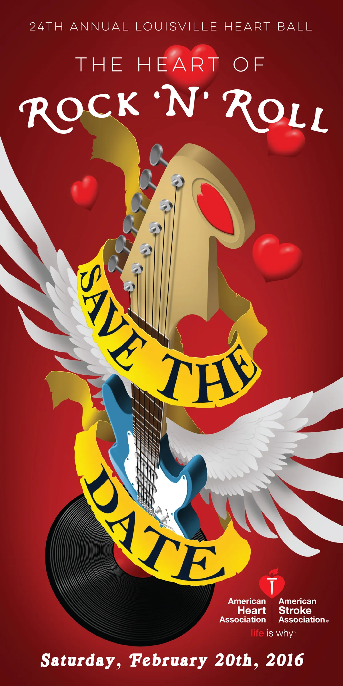 AHA Heart Ball 2016 - Save the Date