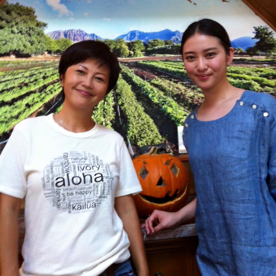 とても聡明な武井咲さんの番組に、ゲスト出演させて頂いた時の記念写真。