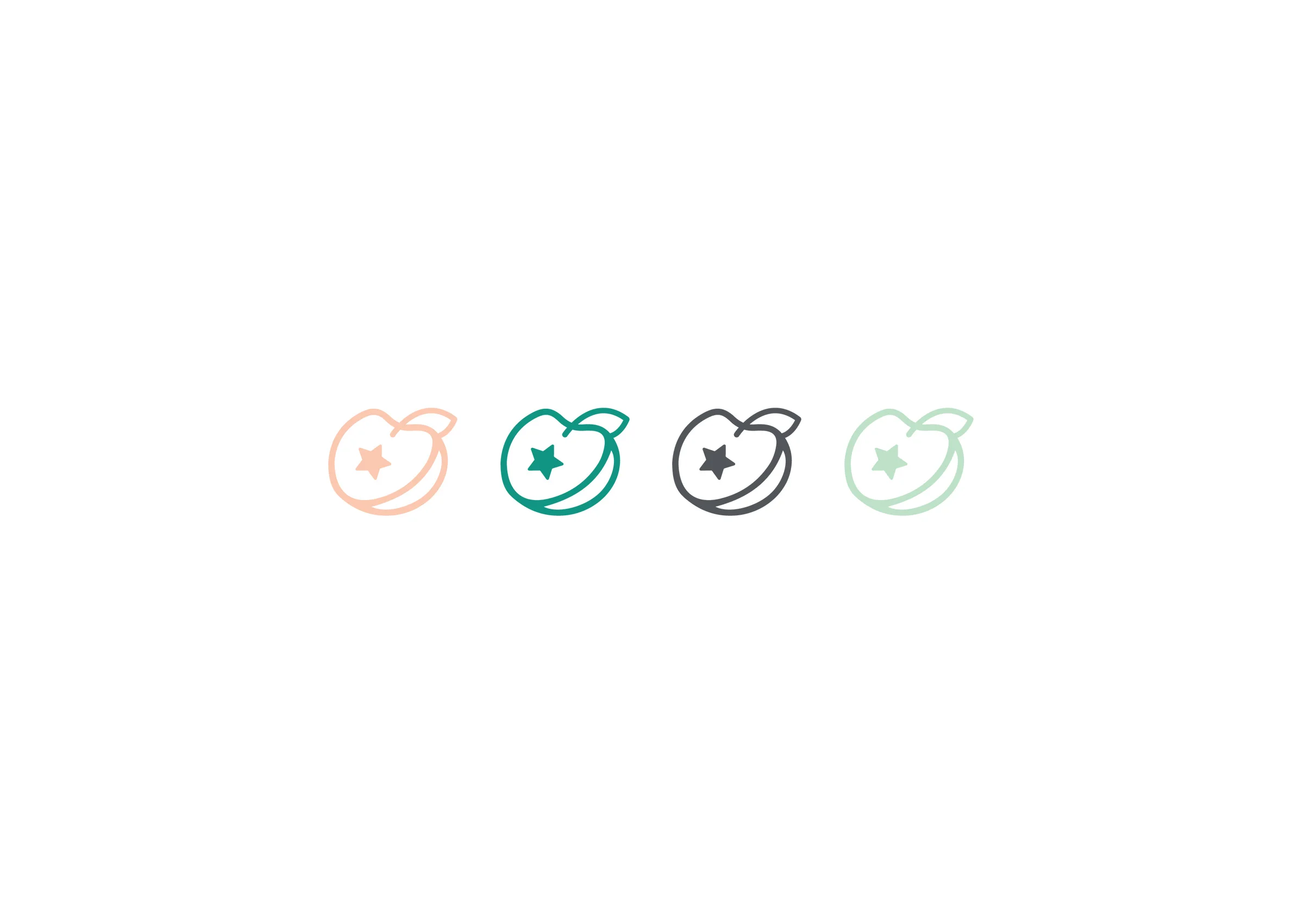 Brand icons and mark examples by Jennifer Bianchi in Phoenix, Arizona