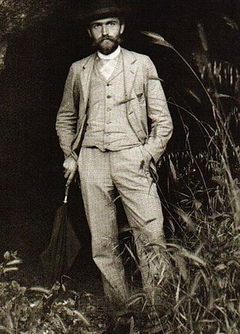 Karl Blossfeldt, 1895. Believed to be a self portrait.