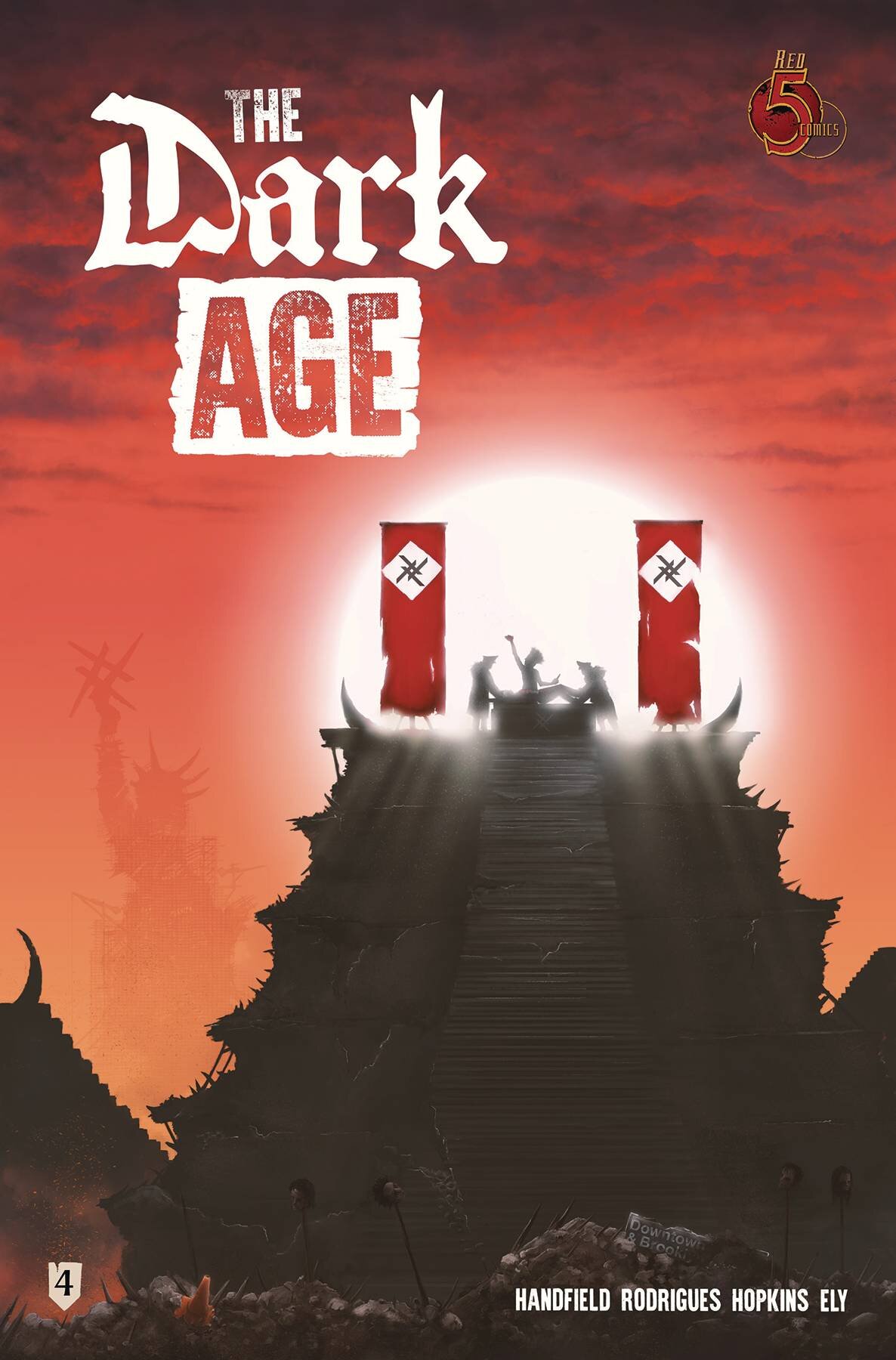 Dark Age #1 1st Print FCBD Set Optioned! Red 5 Comics 