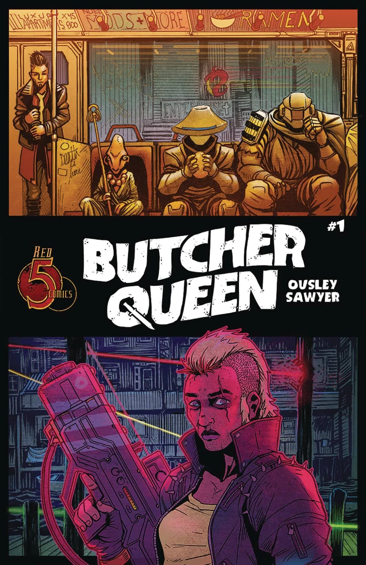 Welcome to Black Star City in BUTCHER QUEEN