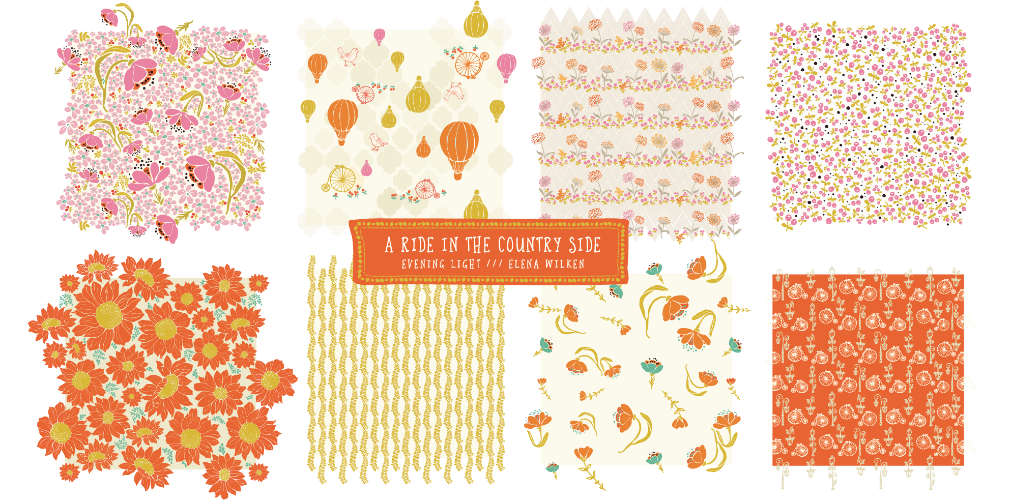 Beginnings in surface pattern design