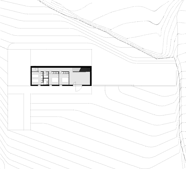  ………………………………………………………………………………………………………………………………………………….  Casa na Foz do Arelho  Localização: Foz do Arelho, Caldas da Rainha  Programa: Casa Unifamiliar, 260 m2  Estado do Projecto: Projecto Base / Não Construído  Data: 2015  Cliente: Privado  Arqu