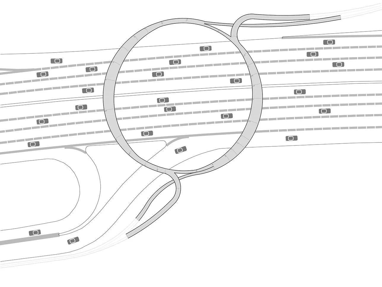    Concurso para uma Ponte Pedonal e Ciclável sobre a 2ª Circular. Lisboa  Menção Honrosa  Data: 2009  Cliente: experimentadesign EXD'09  Arquitectura: Mafalda Ribeiro Ambrósio e João Gomes Leitão  Colaboradores: Manuela Cardial 