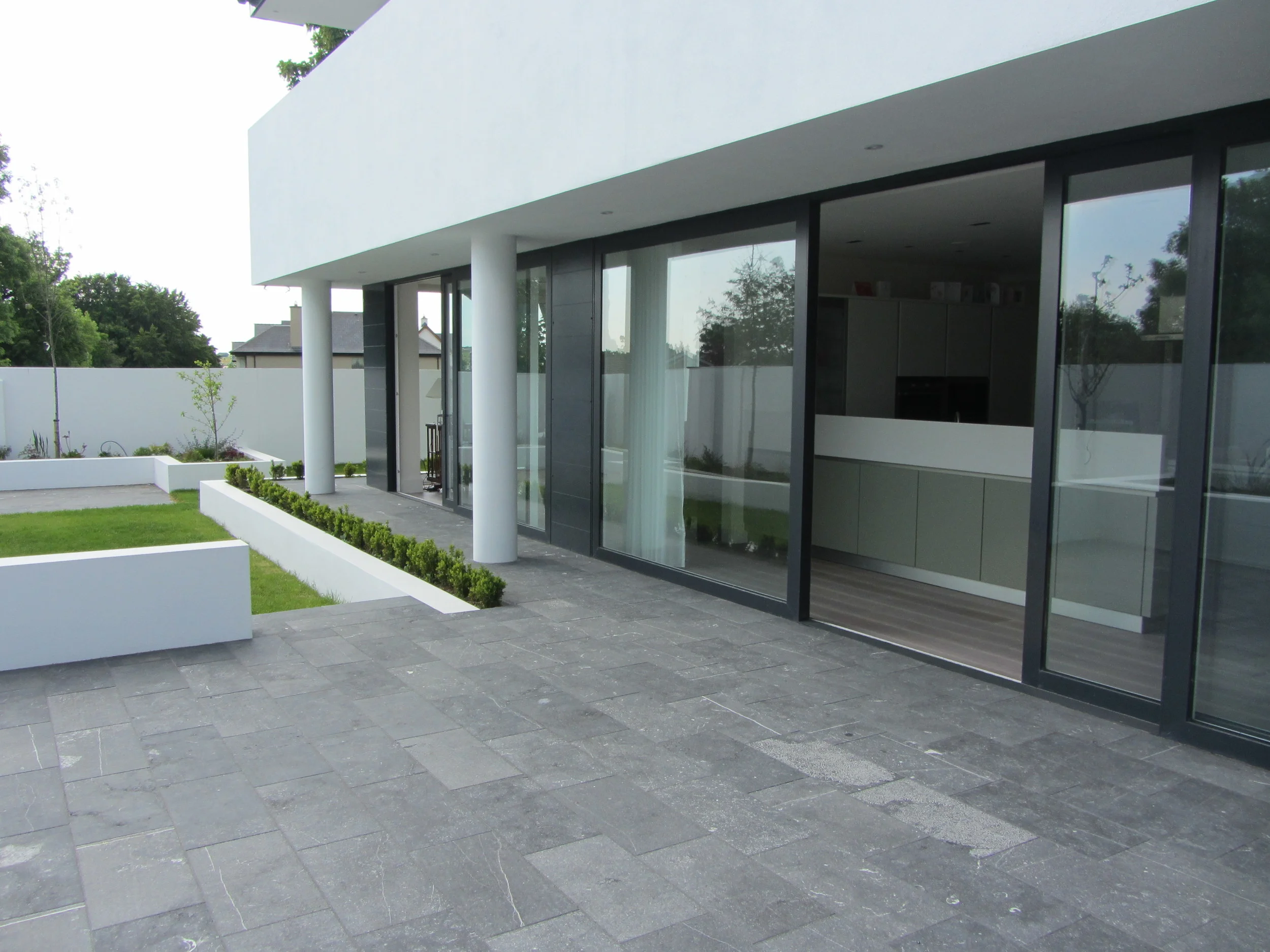 Patio of dwelling - garden area