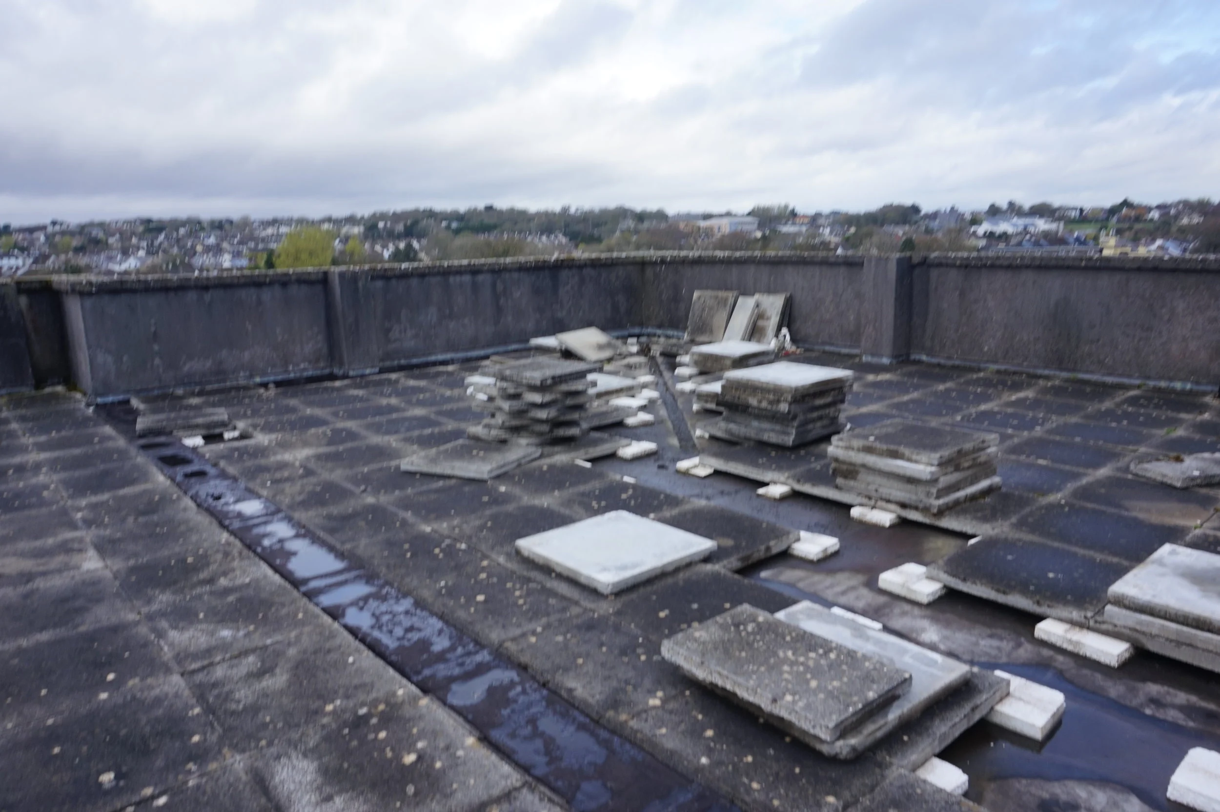 Apartment Block Roof 