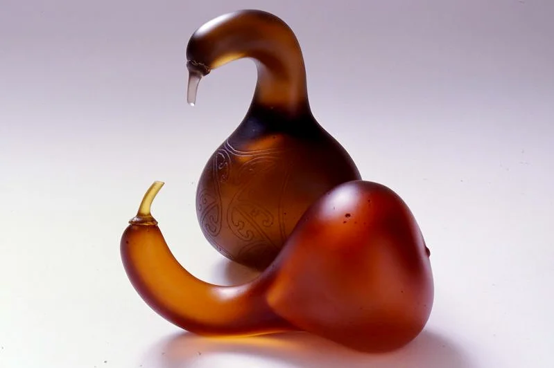 Mike crawford glass cast glass art new zealand