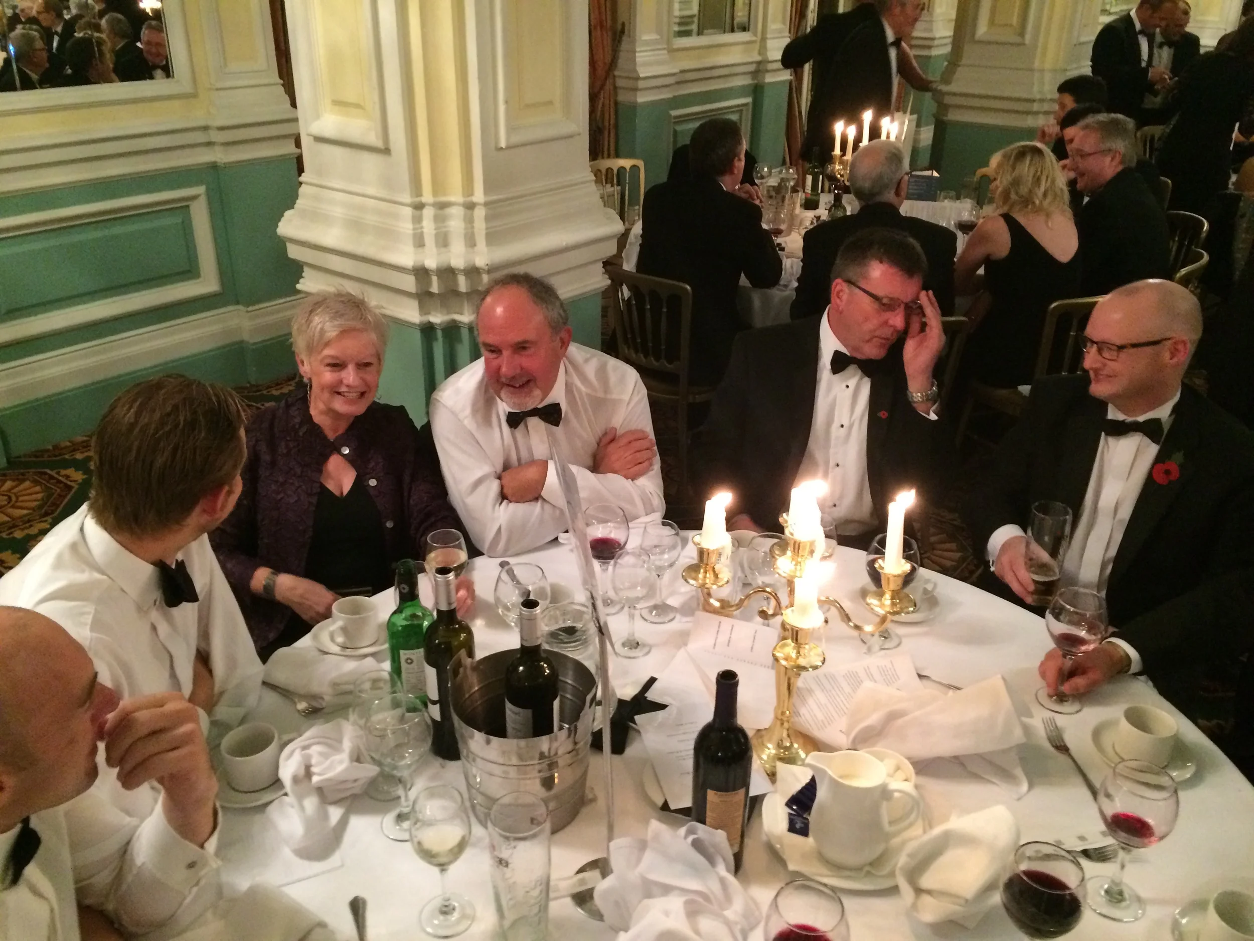 L - R: John Leather, Matthew Whitehead, Marcia Jennings, David Lister, David Lambert, Lee Hewitt.