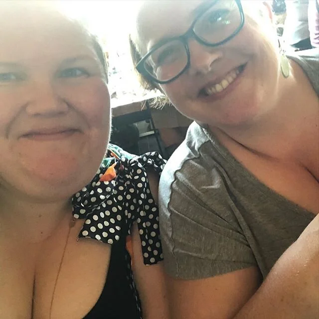 My wifey and I had a hot date last night! Great to get amongst it (leaving the house at night! Getting a babysitter! Driving to Melbs and back!) seeing Selina Jenkins’ excellent Midsumma Festival show Boobs. It’s on for a few more nights and is funny and beautiful and generous and kind and honest, like Sel herself. We had lots of fun eating a massive amount of yums from the sushi train at @chocolate_buddha and rolled home happy and loved up. 
#mumsgonewild #midsummafestival #datenight #boobs #melbournecelebrant