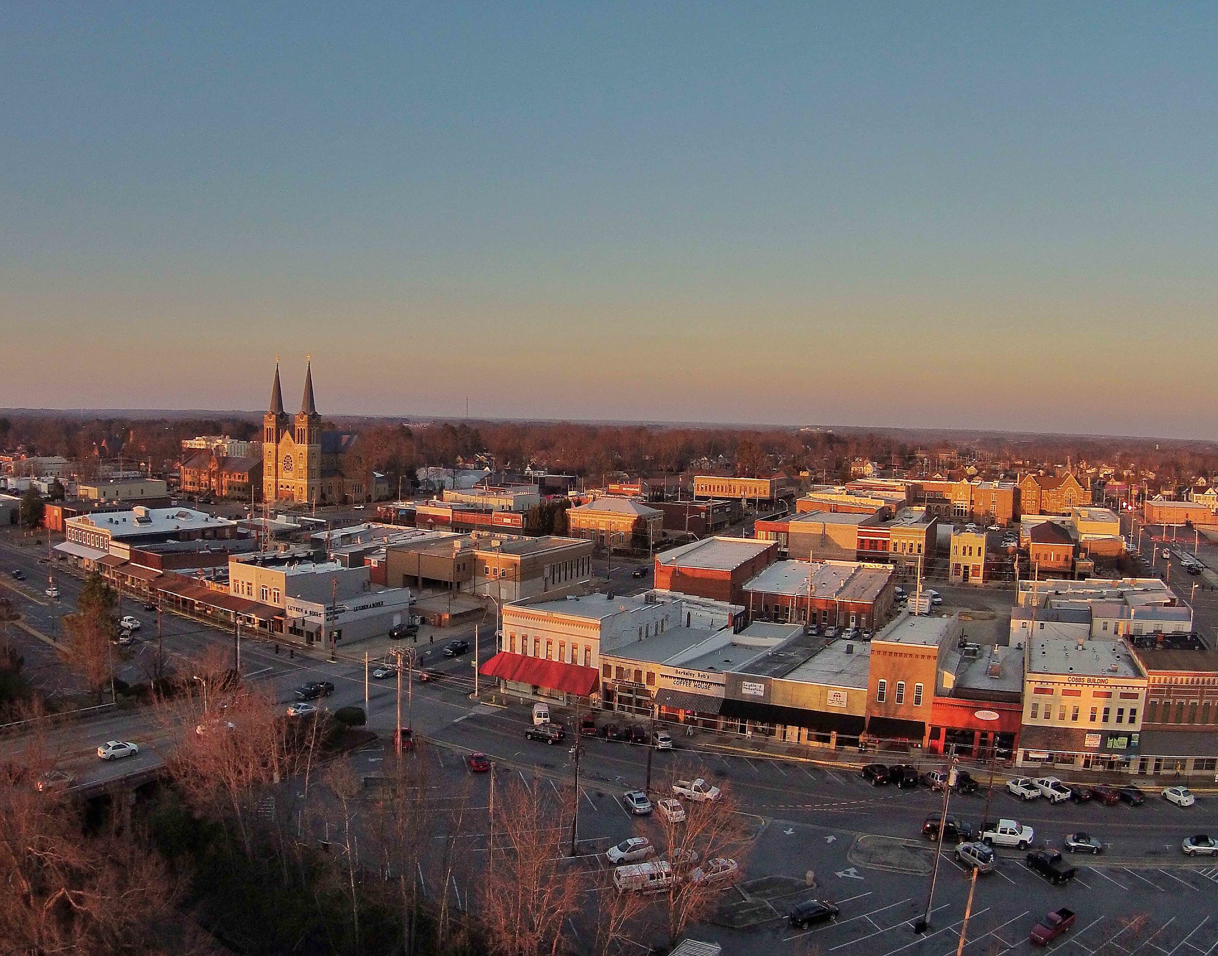 City of Cullman and Sacred Heart Church