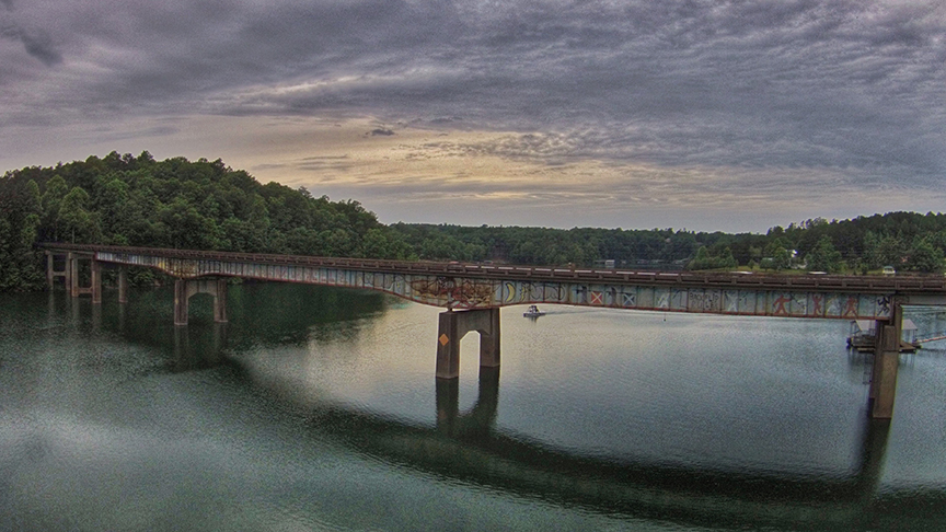 Big Bridge on Smith Lake