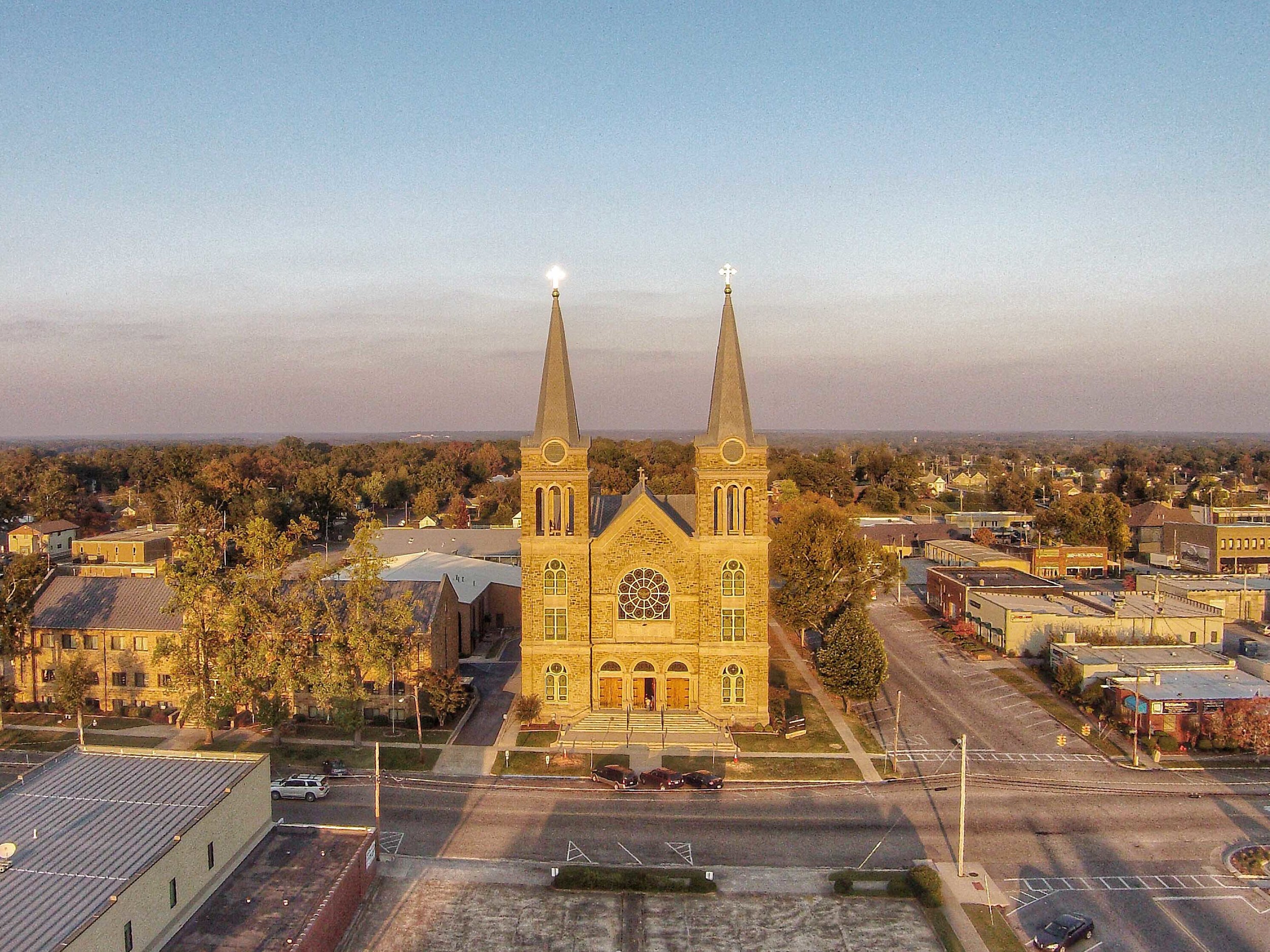 Sacred Heart Church in Cullman — Real Estate Photography by Dave Warren