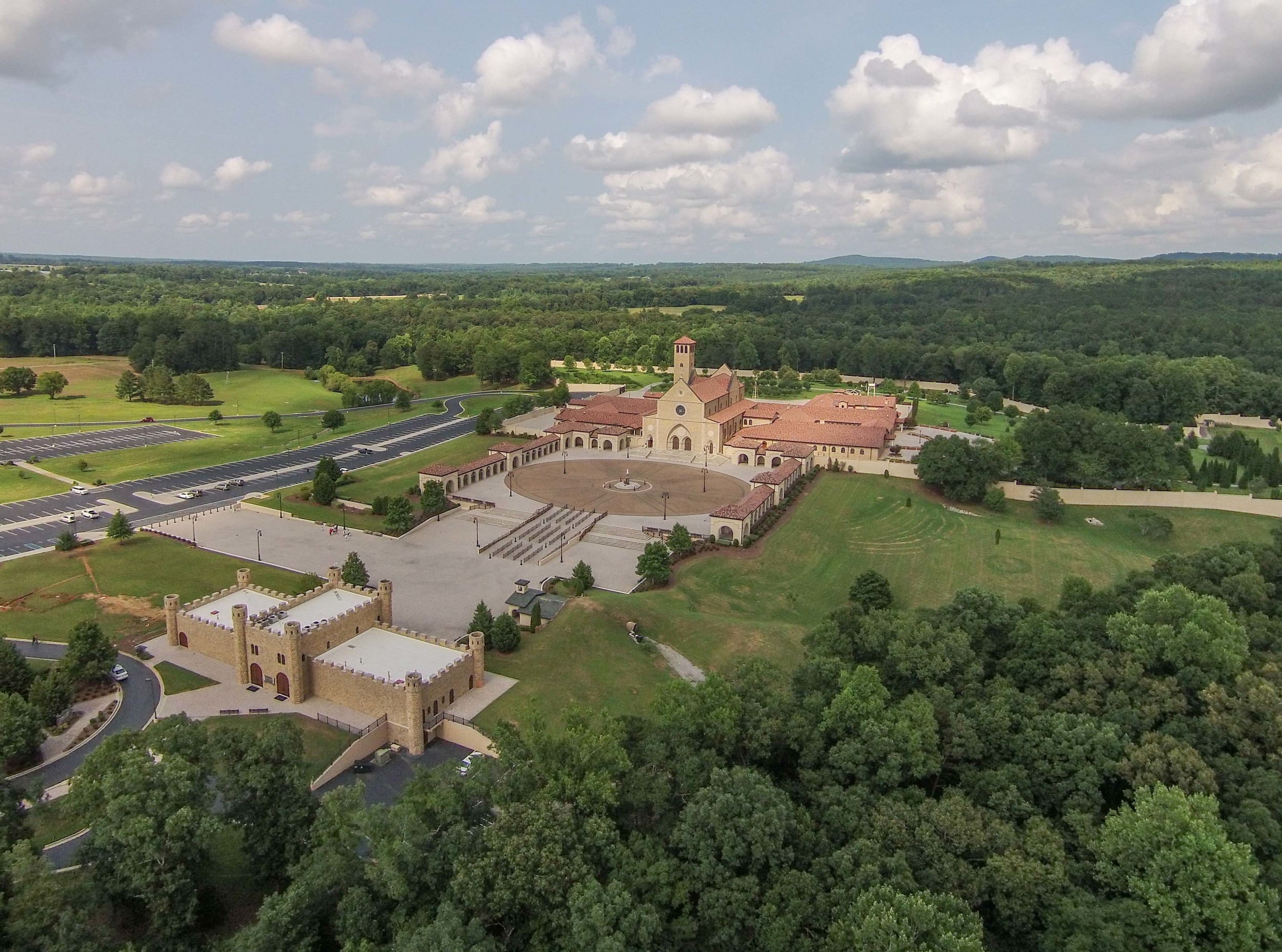 The shrine of the most blessed sacrament real estate photography by