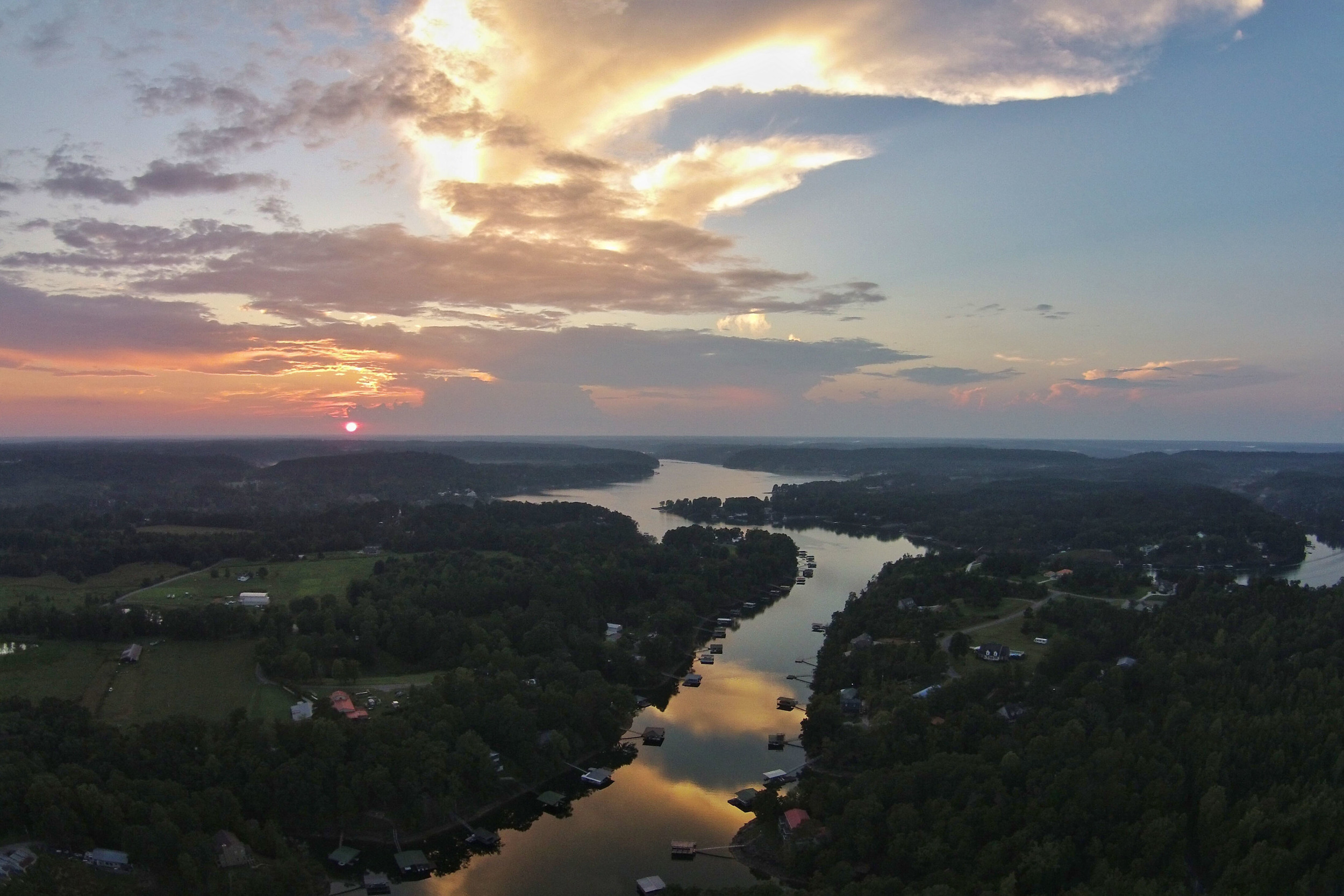 Smith Lake Sunset