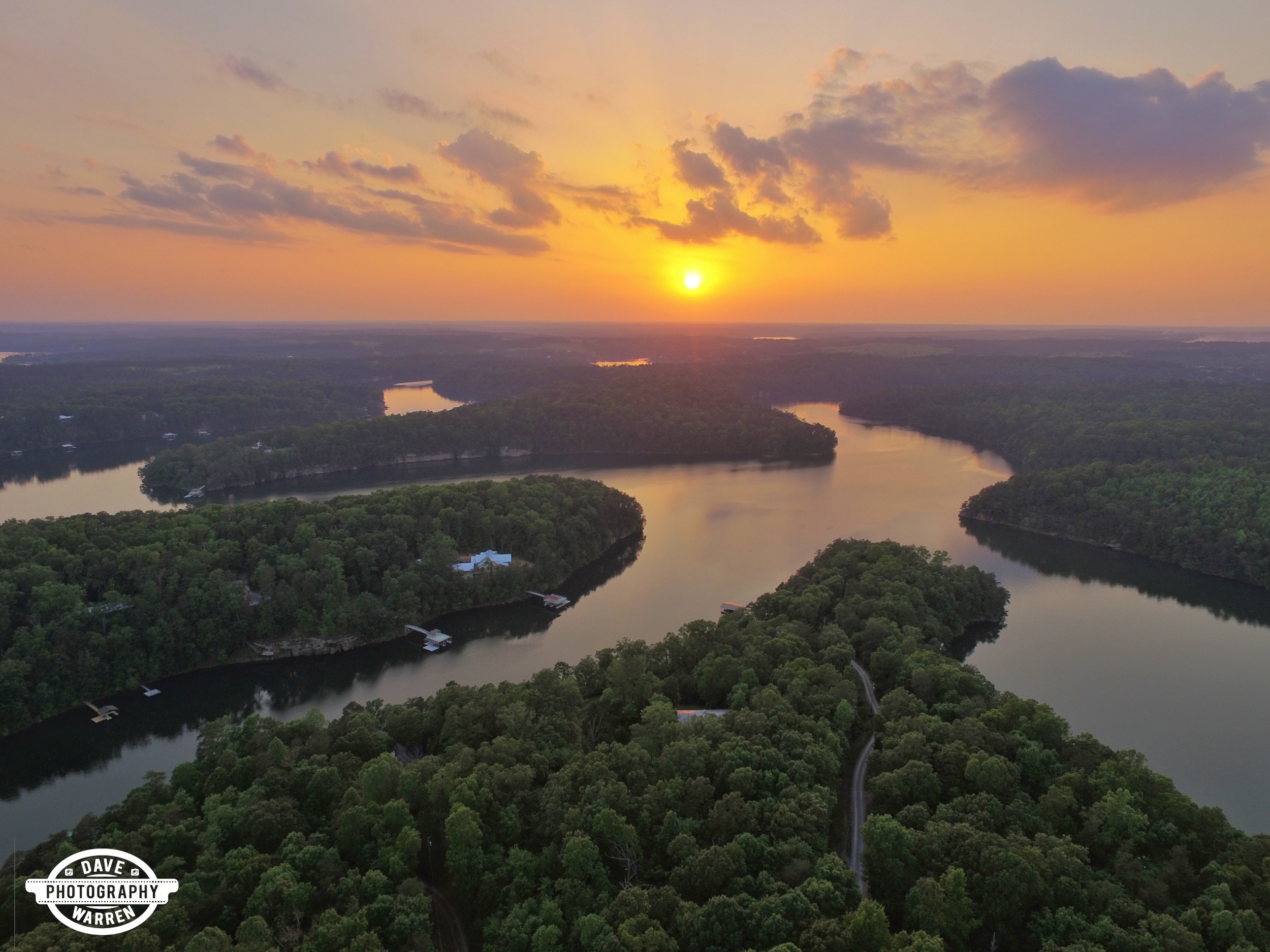 Sunset on Smith Lake